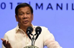 O ACC acusado do presidente das Filipinas, Rodrigo Dutete, de um crime da humanidade