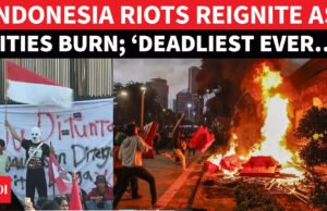 A Indonésia está enfrentando problemas após assassinato e protestos contra a decisão dos legisladores