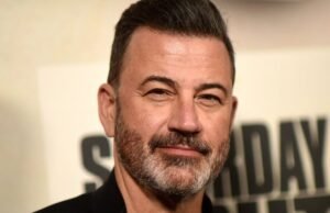 Kimmel e Patel entram no Democratic para um evento de captação de recursos