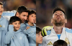 Melie, que chora como a Argentina Icon, joga a última partida competitiva em casa; traz seus filhos