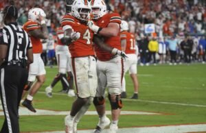 Miami para os gritos. 2 da pesquisa de futebol de futebol de futebol porque Oklahoma está trabalhando em 10