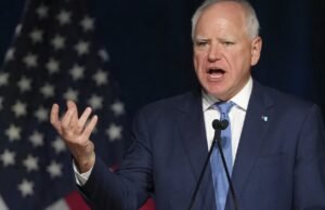 Minnesota Gov. Tim Walz anuncia a oferta pela terceira vez de 2026 eleições