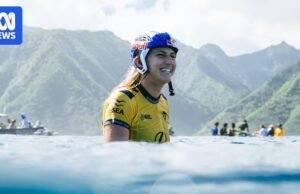 Molly Picklum World Champion World nas finais WSL em Fiji