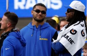 Nacua é um reflexo do poder de se divorciar do ídolo Davvvante Adams em Los Angeles