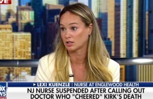 A enfermeira Jersey fala após a suspensão de ‘Fox & Friends First’