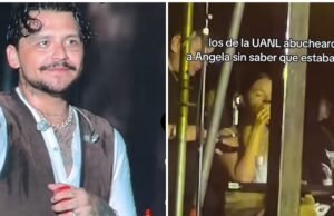 Boo Angla Aguilar no show da UANL; O cantor estava lá | Vídeo