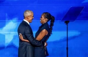 Obama é um reflexo de um relacionamento com Michelle, criticando as autistações de Trump