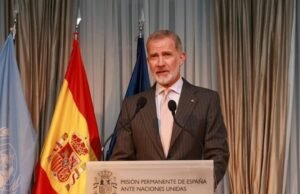 O rei disse que o papel da ONU antes de “um grande momento” para o multilaterismo que “não aceita dúvida”