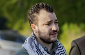 O ativista palestino Mahmoud Khalil é convidado a oferecer o juiz da migração