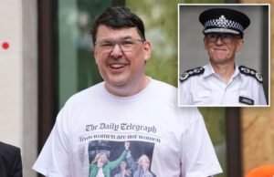 O comissário de polícia chama a mudança de regra após a prisão de Graham Linaham por anti-trans