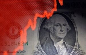 O dólar oficial salta em US $ 1.385 e no nível mais alto da partida das ações