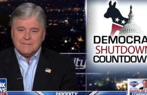 Sean Hannity discute o fechamento do governo em Fox News