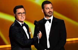 Stephen Colbert protege Jimmy Kimmel depois que a ABC removeu os shows de ar
