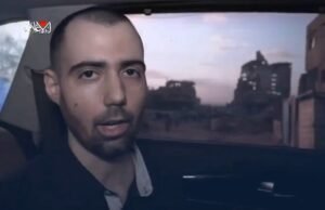 O Grupo Terrorist espalhou um vídeo dos dois de Israel de Israel