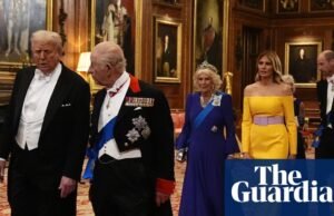 A visita de Trump visitou a Inglaterra marcada pelos protestos e concursos reais