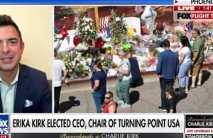 Turning Point Us Brence está falando sobre o legado de “Relatório da Fox” de Charlie Kirk