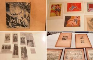 O que os artistas foram encontrados na casa da pintura da pintura dos nazistas