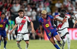 MediaPro trabalha para “explicar” o erro em var à primeira parte do Vallecano-FC Ray Barcelona