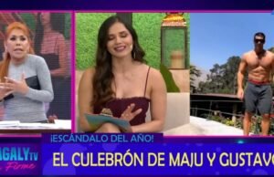 Magaly Magal disse que Maju Mantilla ainda estava vivendo com Gustavo Salcedo quando ele disse ‘demais’: “Não minta, eu tenho você com uma perna”