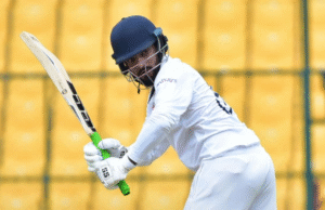 Rajat Patcers a primeira fila do olho da área central