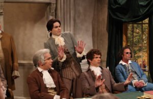 As estrelas de ‘Saturday Night’ fazem com que as inscrições jogassem os órgãos internos