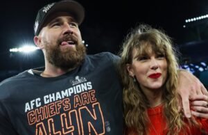 A roupa de dia de jogo de Travis Kelce tem finlandeses para declarar que está na ‘Era do noivo’ da NFL ano 13