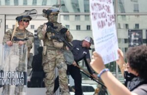 A configuração dos soldados Trump vale US $ 120 milhões, diz Newsom