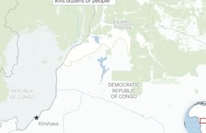 Pelo menos 193 passageiros mataram dois acidentes no noroeste do Congo