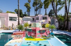 Em casa está em casa Willis ‘Kitsch LA em casas que inspirou o livro pop-up