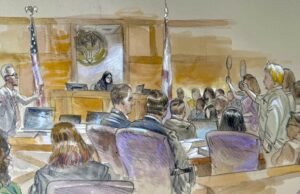 O teste começa com um cara acusado de tentar matar Trump