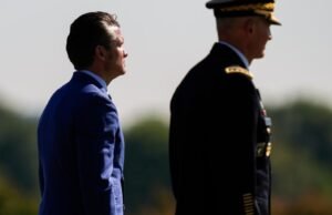 Hegseth de repente chama o comandante militar superior para se reunir na próxima semana