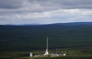 A corrida européia está ansiosa pela base da base da floresta sueca