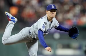 Yoshinobu Yamamoto brilha, mas o Dodger está perdido em um gigante