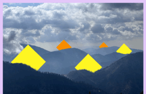 Os topos, chegaram por 4 quilômetros perto de LA, dando uma excelente vista