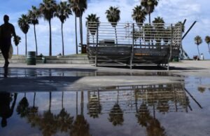 O sul da Califórnia permanecerá assombrado, com chuva