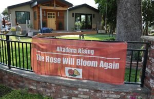 Eles prometeram construir em Altadenena. Mas o cansado leva uma ferramenta