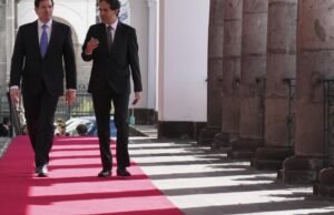 Rubio visitou o Equador para ser um ataque militar dos EUA no patronho do navio venezuelano