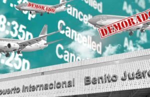 Localização ao vivo da AICM: o vôo da carne e atraso na quarta -feira