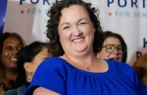 A entrevista de Katie Porter criticou os conflitos que disputam a corrida para governador da Califórnia