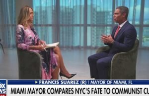 O prefeito de Miami de Francis Suarez adverte a população da eleição para Zohran Mamdani