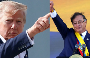 Trump encerra pagamentos à Colômbia e chama presidente Petro de “traficante”