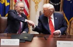 Trump e Albanese assinam reunião de mineradores críticos com a China