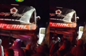 Tragédia na rua central: o ônibus interprovincial e o ônibus deixaram muitos feridos em La Oroya