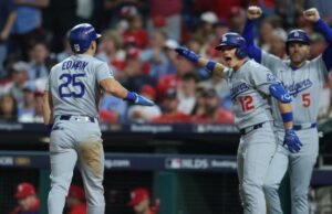 Dodger passou pela vitória dos Phillies em 1 jogo no NLD
