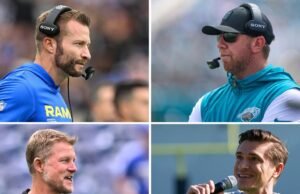 Sean McVay e Les Snead lideram a árvore de gerenciamento da NFL