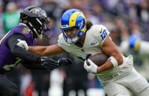 O tornozelo de Puka Nacua Nacua pode bloqueá-lo no Rams vs Jaguars