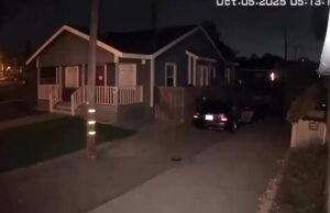 Vídeo: Ladrão Socal esteve longe de 13 pés de Skellington