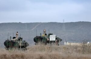 A Interestadual 5 será fechada hoje através de Camp Pendleton enquanto os militares reforçam as operações
