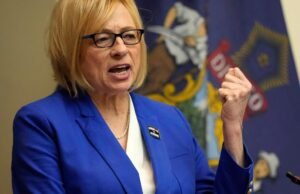 A governadora do Maine, Janet Mills, enfrentará a senadora Susan Collins, disse a AP Source
