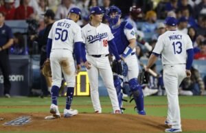 Yoshinobu Yamamoto e o Quick Dodger não estão no controle dos jogos NLDS 3